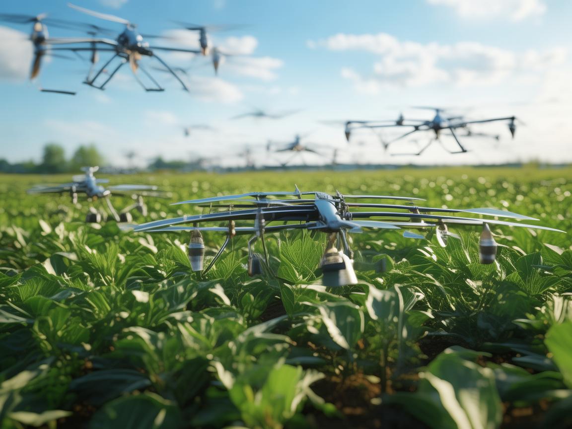 工厂化无人机植保技术，农业新助力