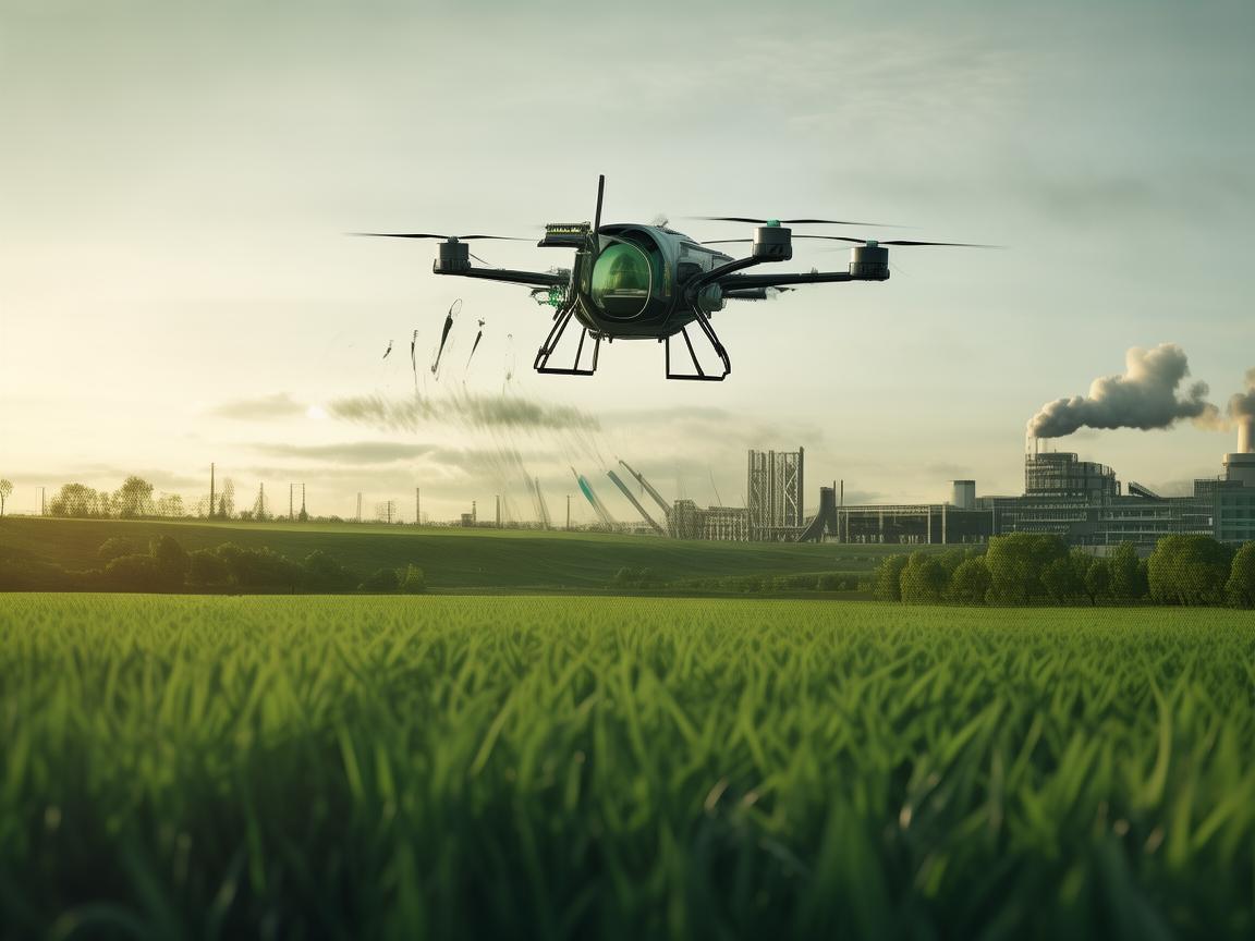 无人机植保助力冶金工程绿色发展