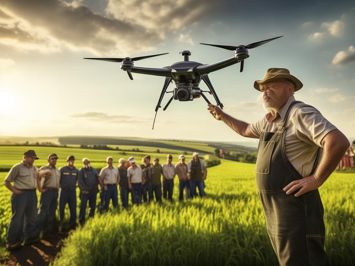 农民领袖引领无人机植保技术新变革