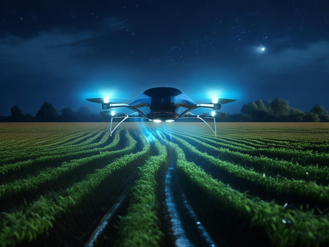 探索夜间无人机植保的奥秘