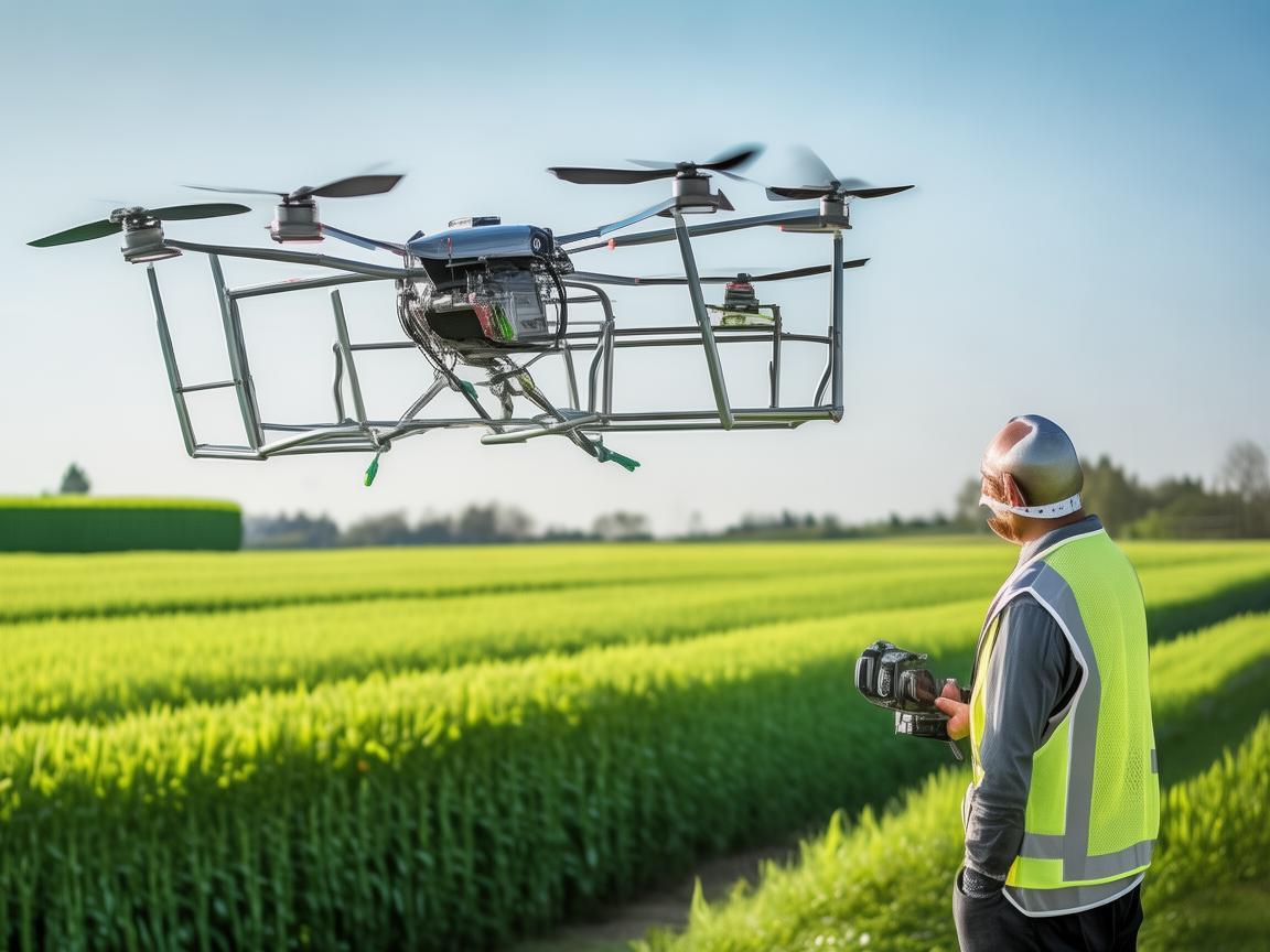 无人机植保，发箍助力精准施药