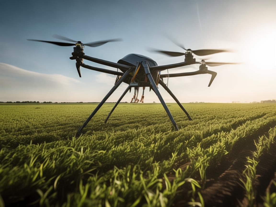 无人机植保助力抵御冰雹灾害