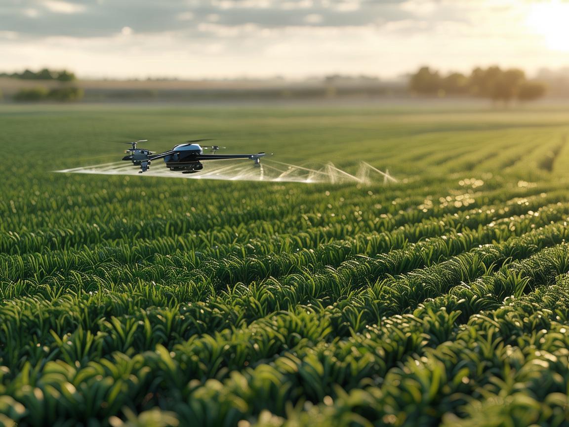 无人机植保，作家笔下的农业新画卷